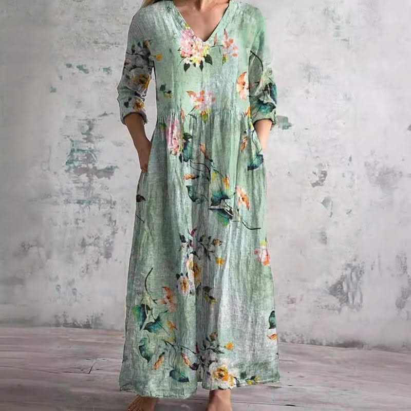 ALINA BLOSSOM MIDI DRESS - Image 3