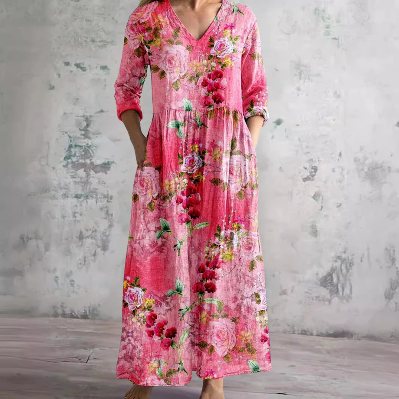 ALINA BLOSSOM MIDI DRESS - Image 4