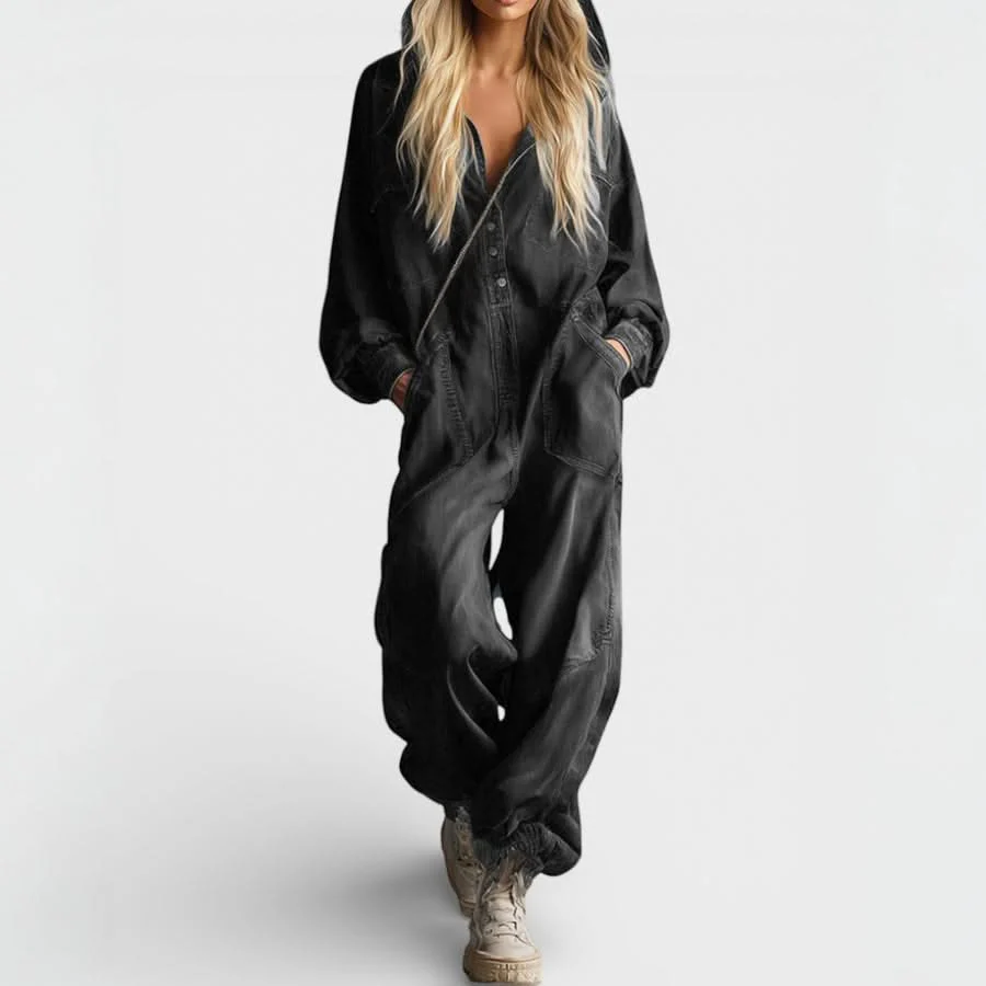 ARLENA COMFORT HOODED JUMPSUIT - Image 3