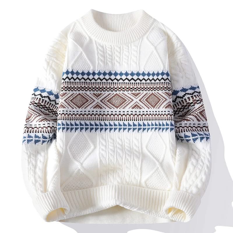 ARVID NORDIC KNIT SWEATER - Image 3