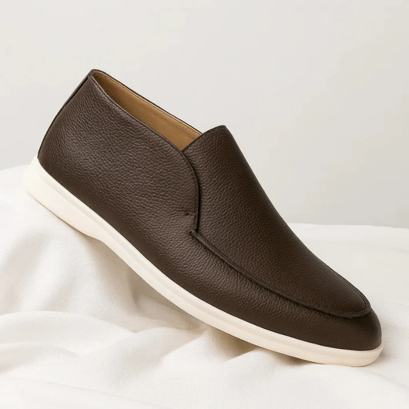 AUREX LEATHER LOAFERS - Image 2