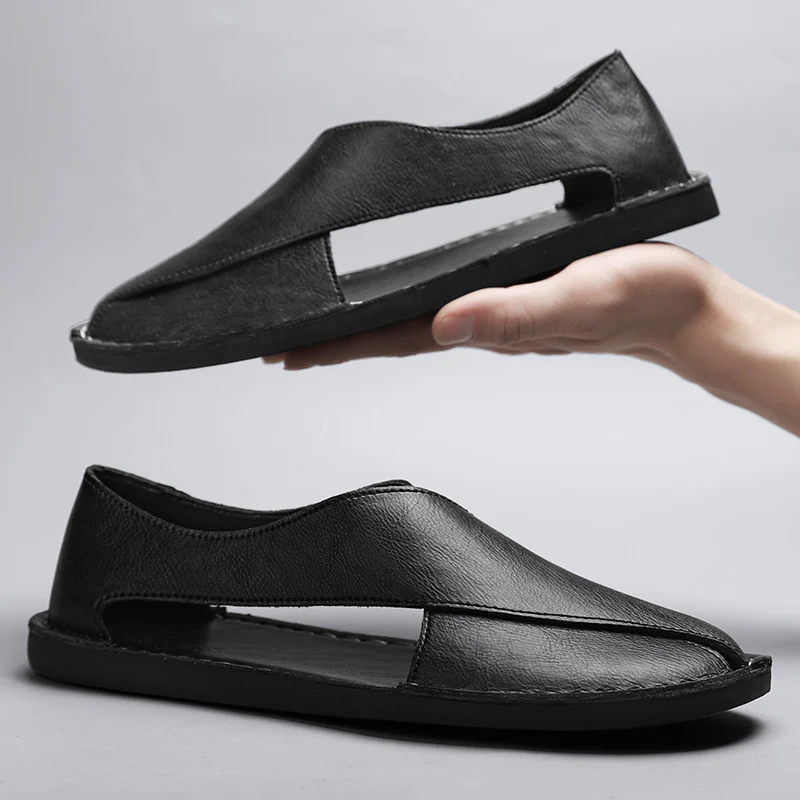 CASCADE LEATHER SANDALS - Image 8