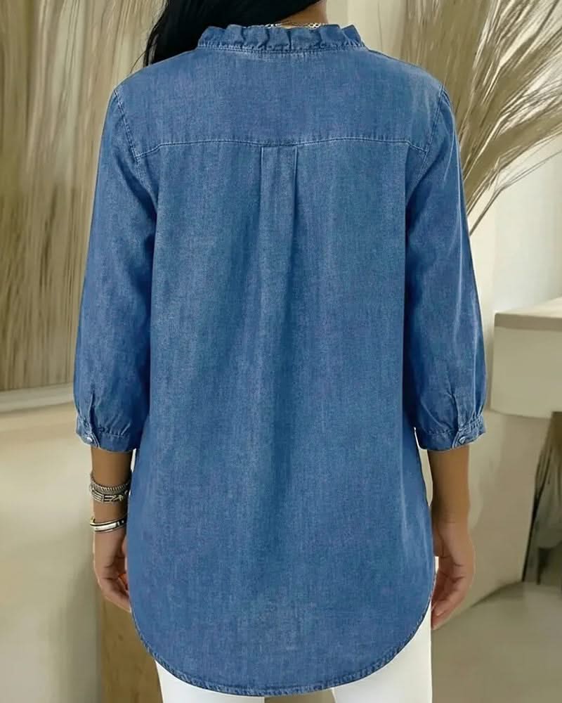 CELESTE RUFFLE TOP - Image 9