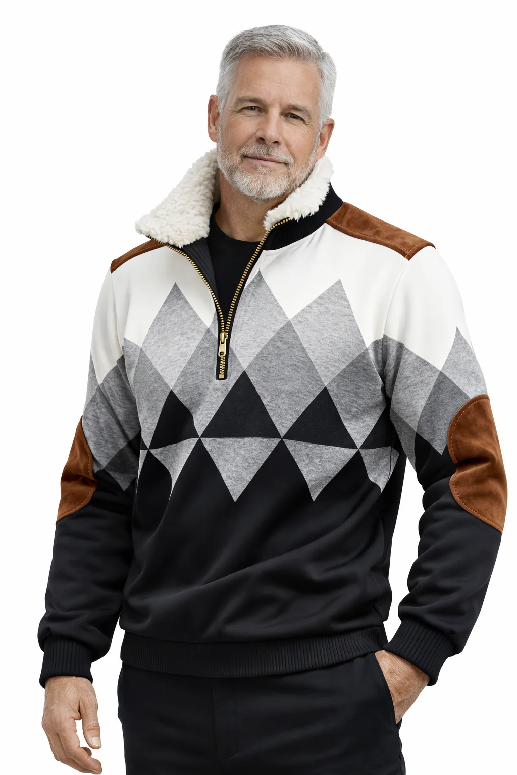 COLE MEN’S ZIP SWEATSHIRT - Image 3