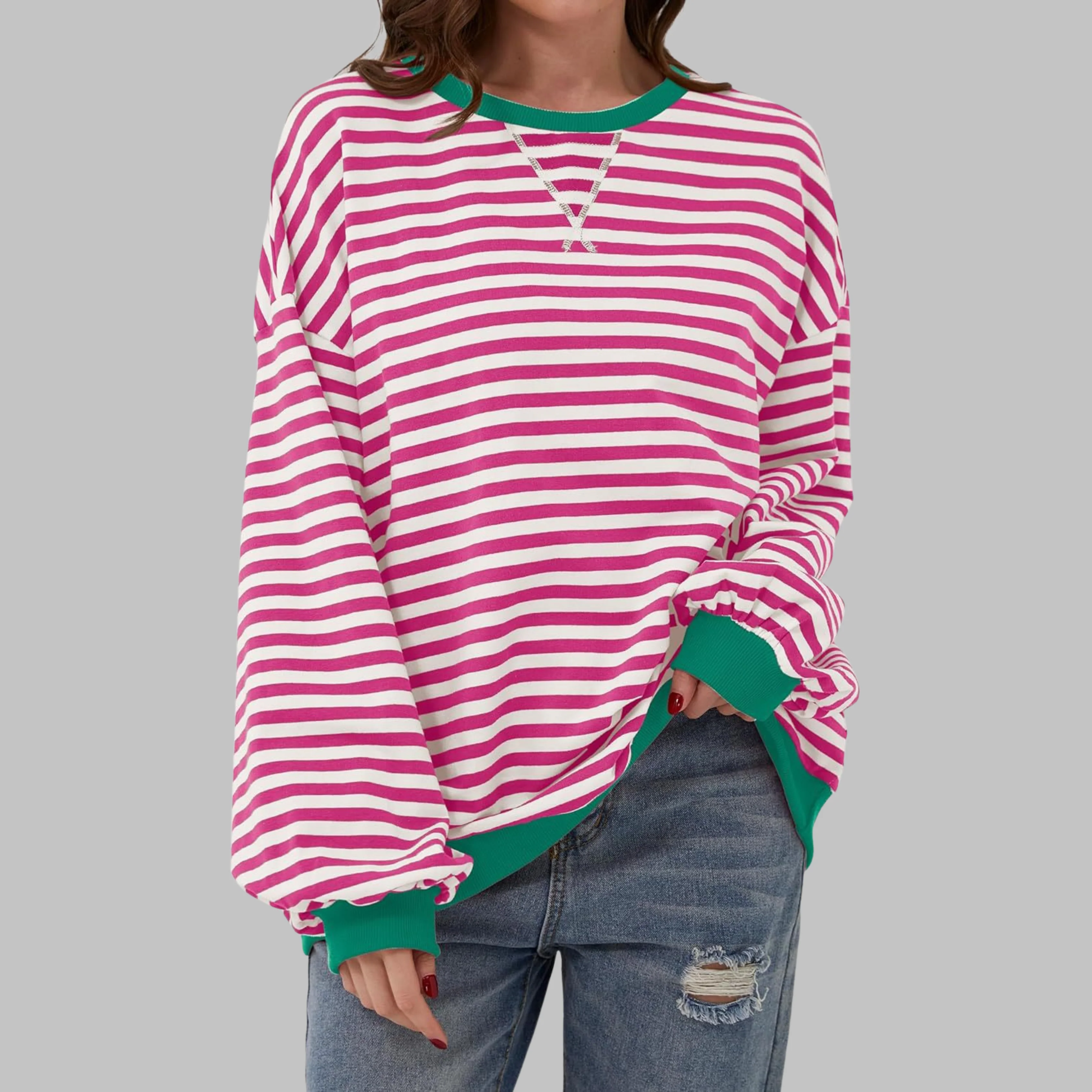 ELARA STRIPED PULLOVER - Image 11