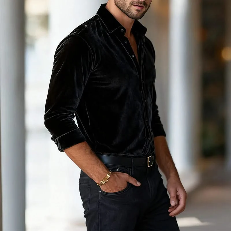 ELITE VELVET SHIRT - Image 7