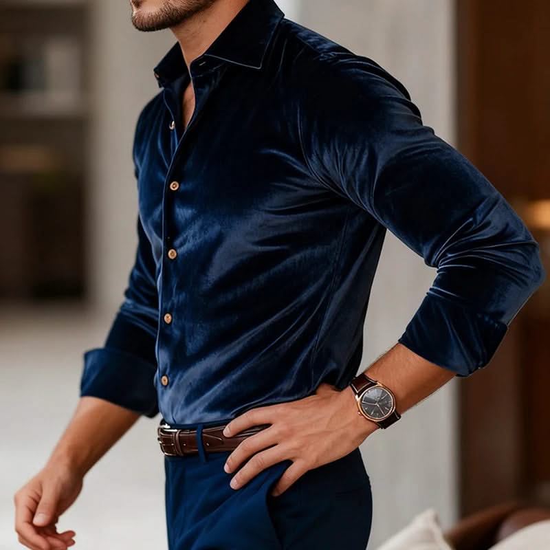 ELITE VELVET SHIRT - Image 9