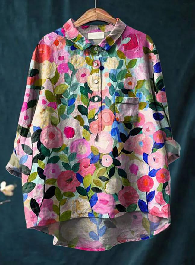 ELODIE HERITAGE BLOUSE