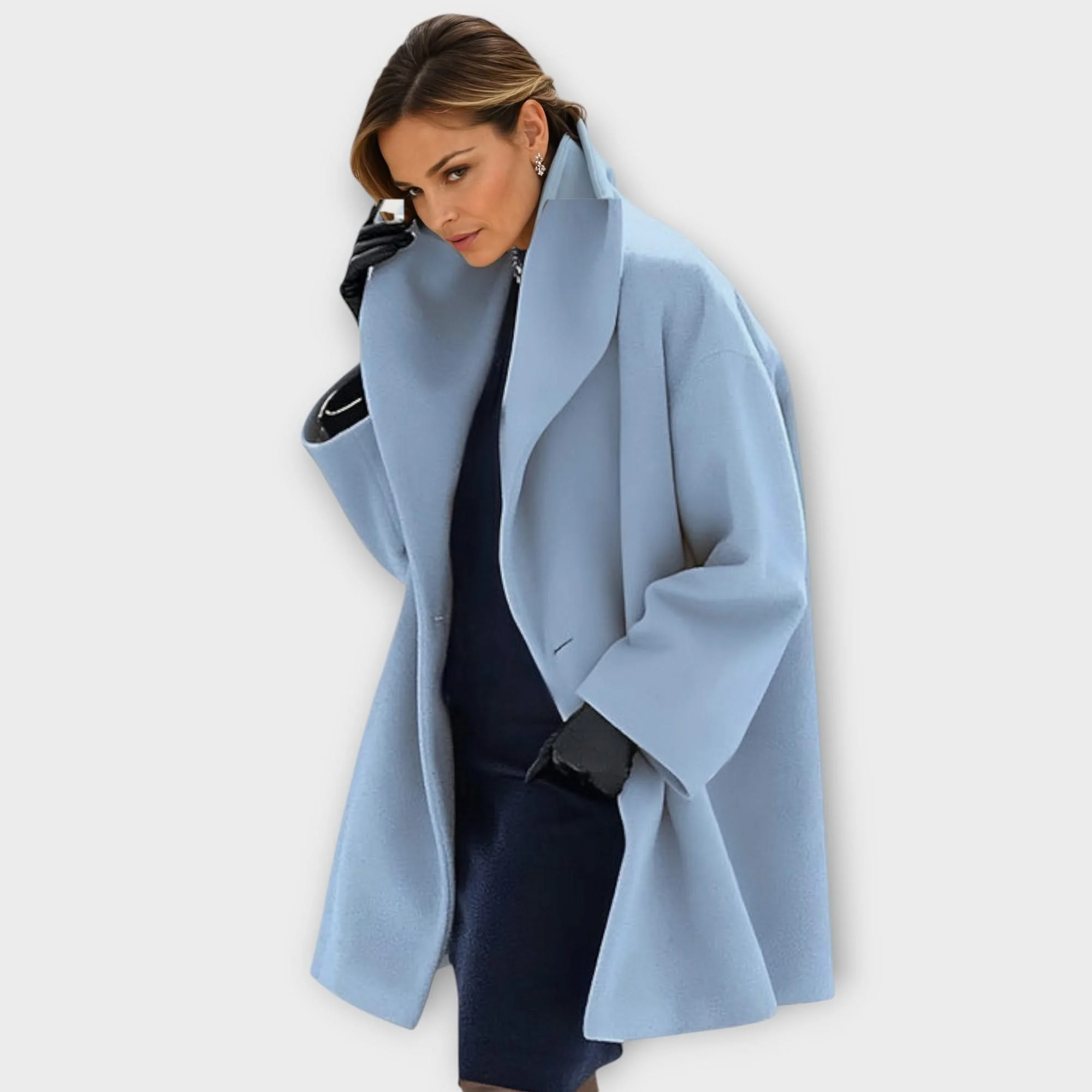 EMMA LUXURY WINDPROOF WOOL JACKET - Image 3