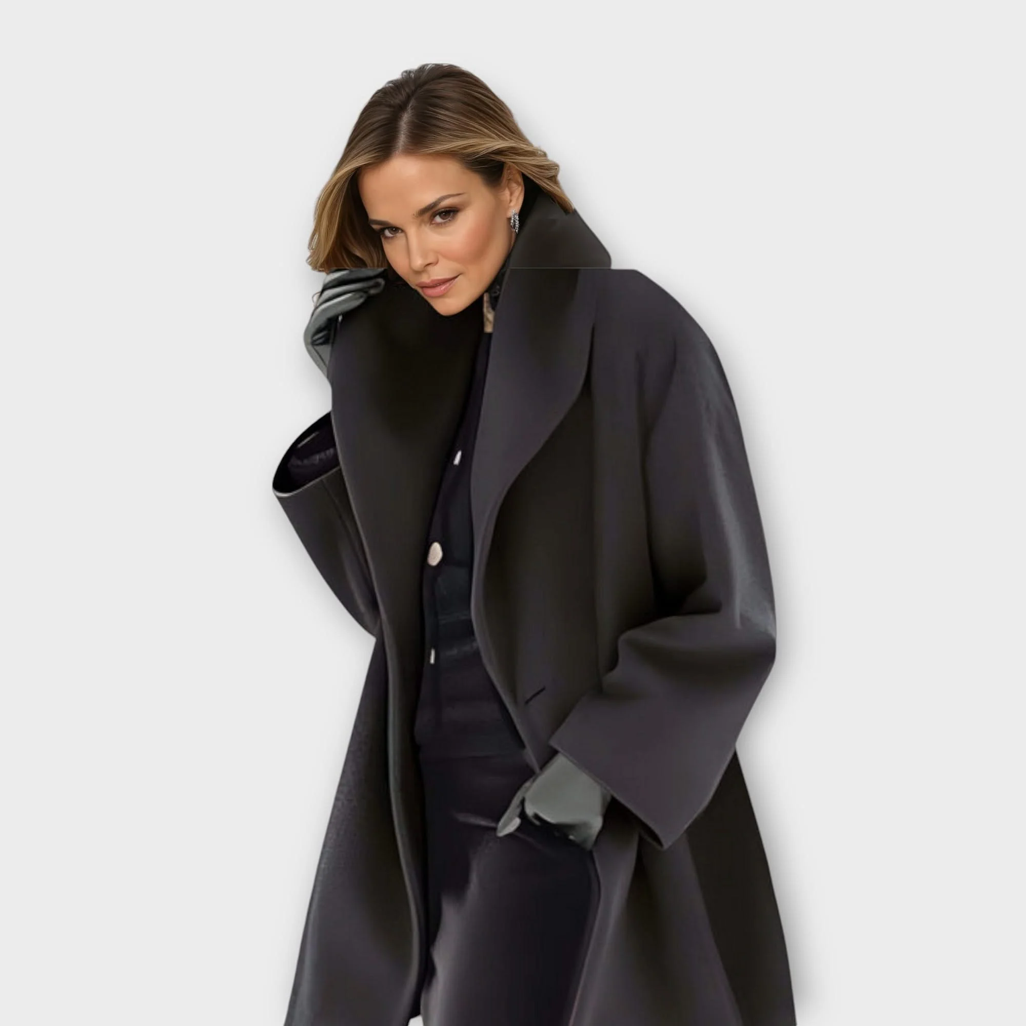 EMMA LUXURY WINDPROOF WOOL JACKET - Image 6