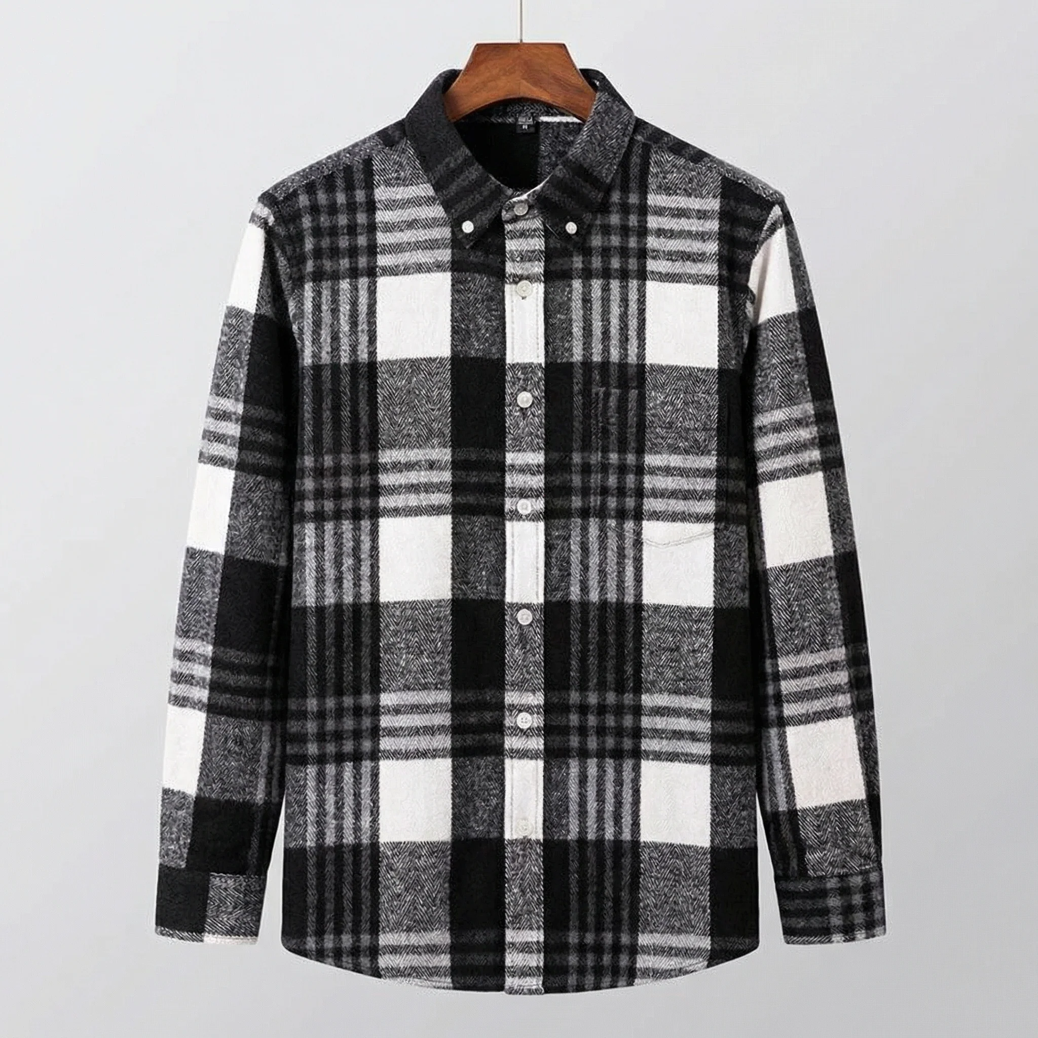 GRAYSON COTTON FLANNEL SHIRT - Image 3