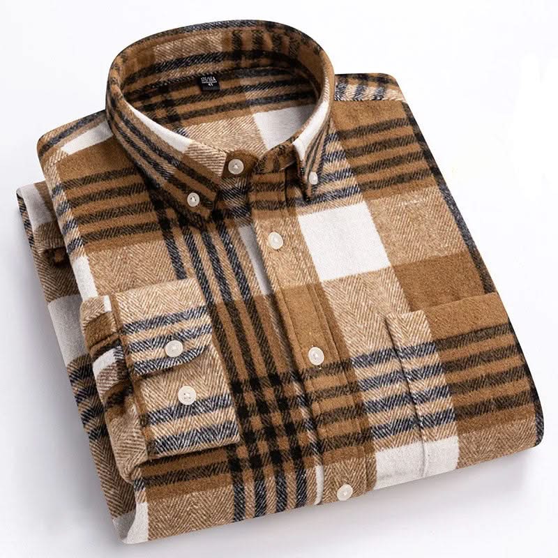 GRAYSON COTTON FLANNEL SHIRT - Image 6