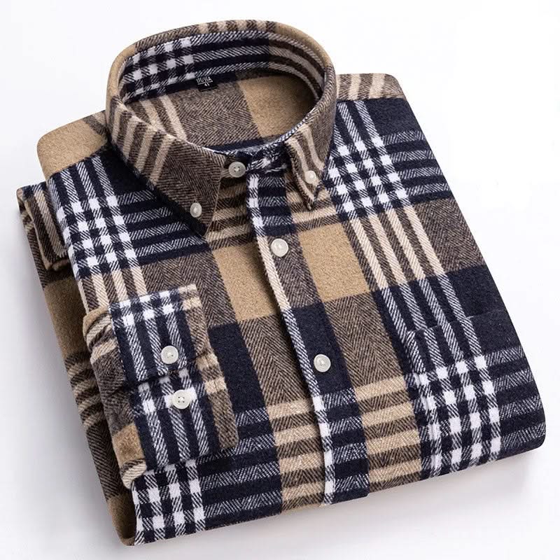 GRAYSON COTTON FLANNEL SHIRT - Image 7