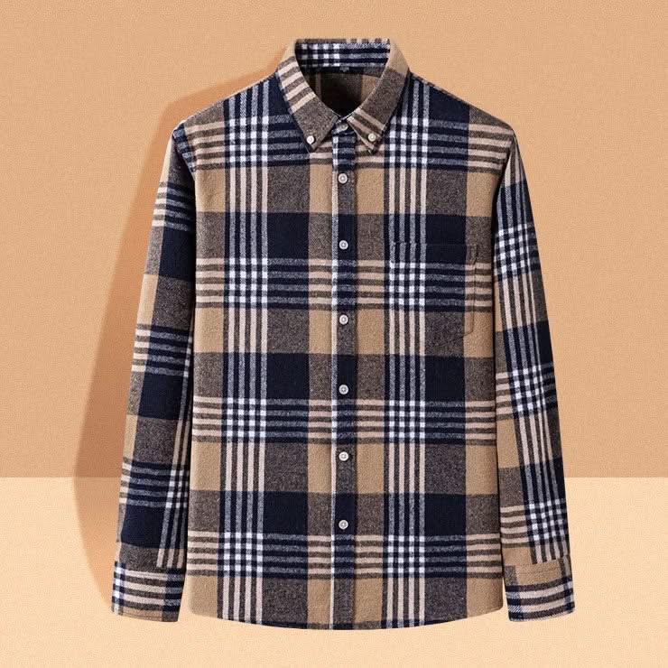 GRAYSON COTTON FLANNEL SHIRT - Image 8