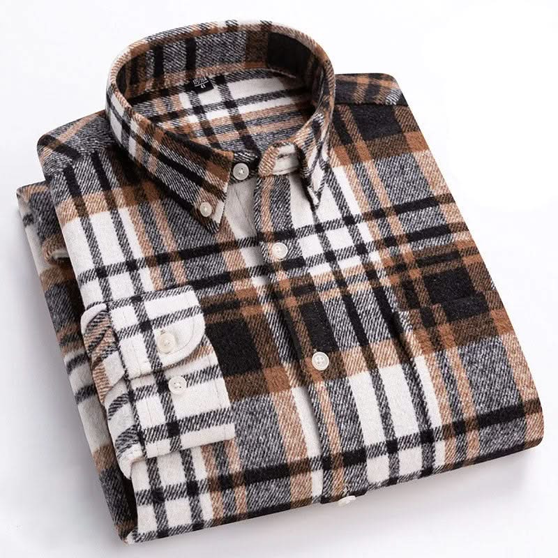 GRAYSON COTTON FLANNEL SHIRT - Image 9
