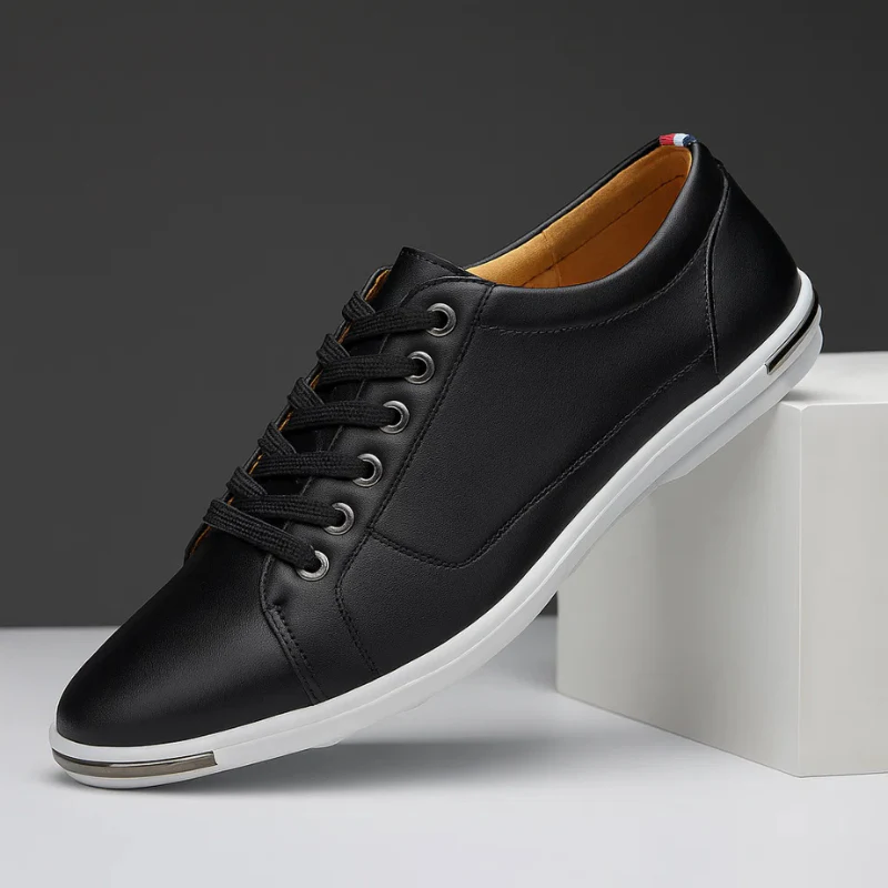 GRAYSON LEATHER SNEAKERS - Image 4