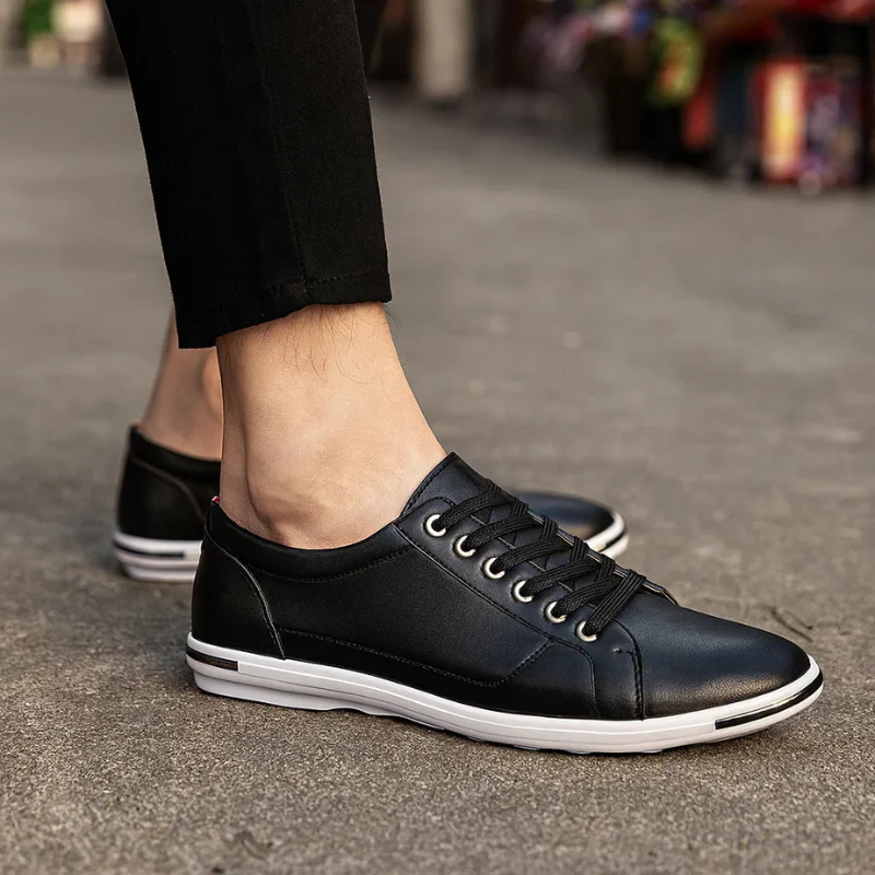 GRAYSON LEATHER SNEAKERS - Image 9