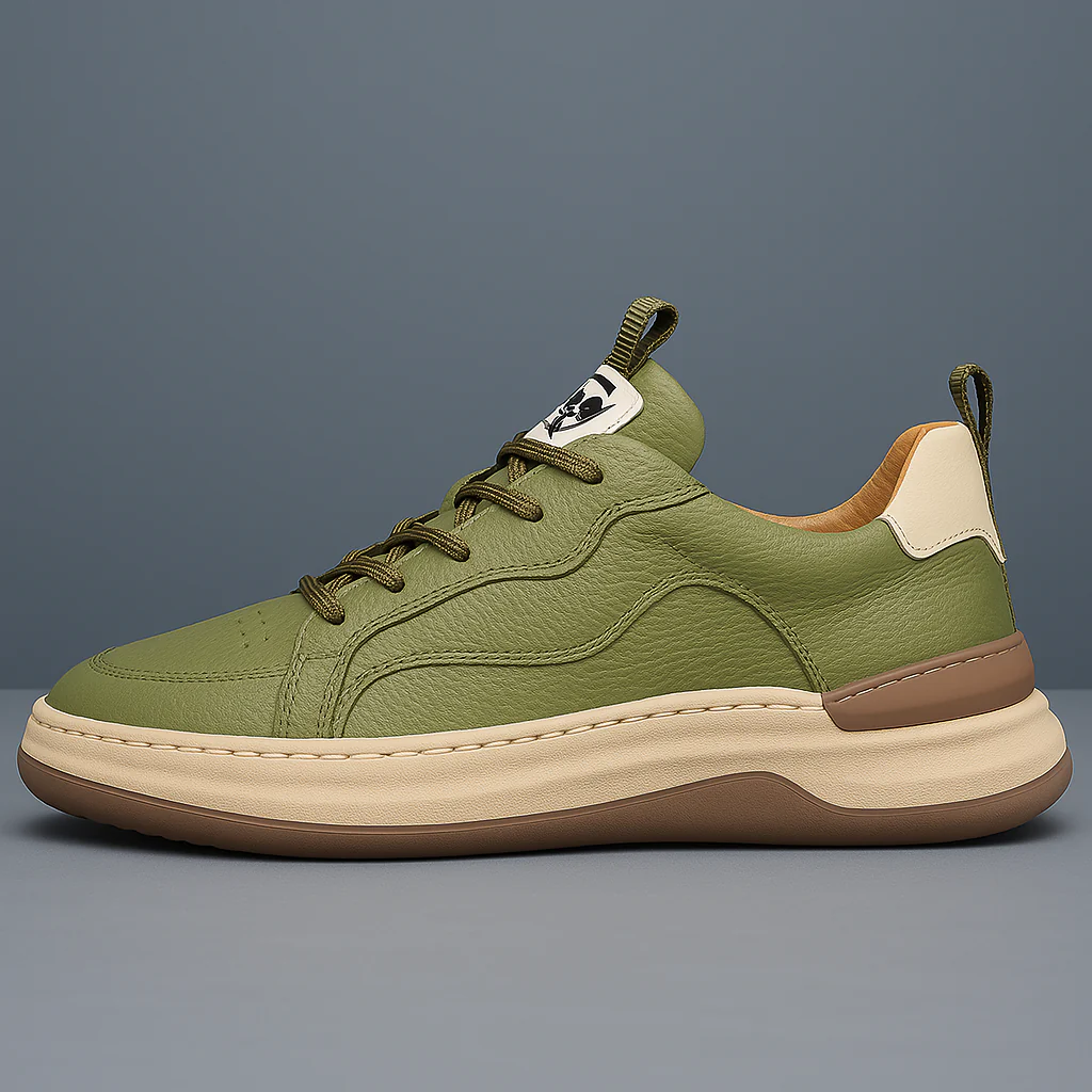 HUDSON LEATHER SNEAKERS - Image 2