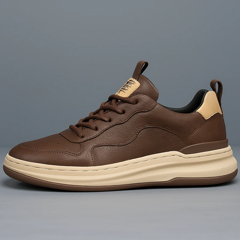 HUDSON LEATHER SNEAKERS - Image 5