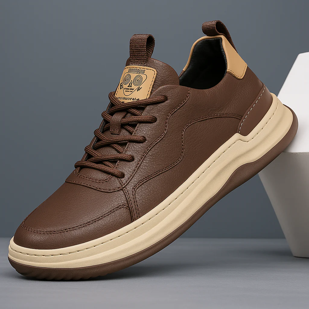 HUDSON LEATHER SNEAKERS - Image 8