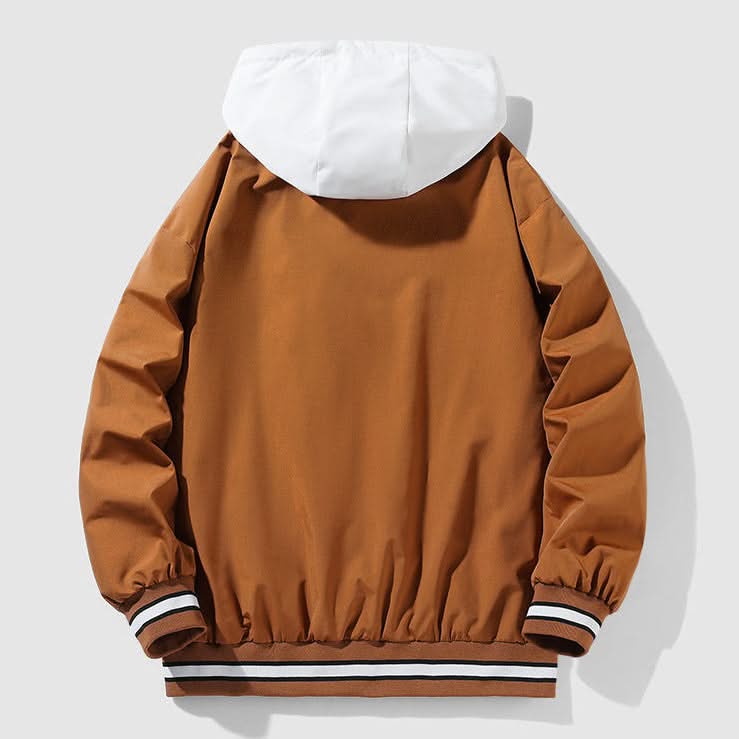 KINGSLEY HOODED VARSITY JACKET - Image 4