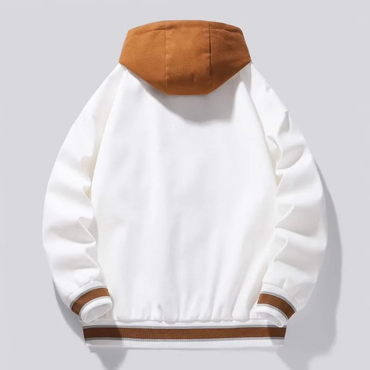 KINGSLEY HOODED VARSITY JACKET - Image 5