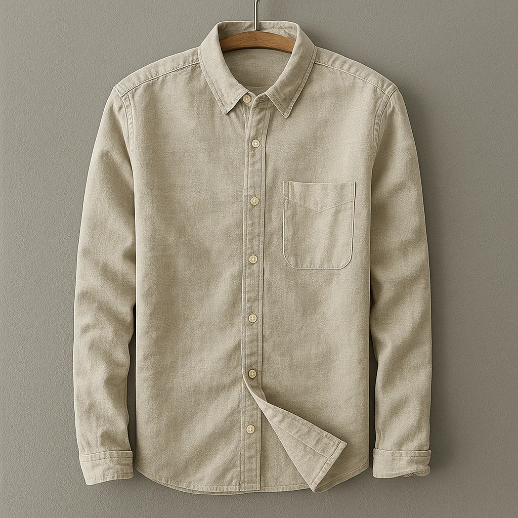 LODER COTTON LINEN SHIRT - Image 3