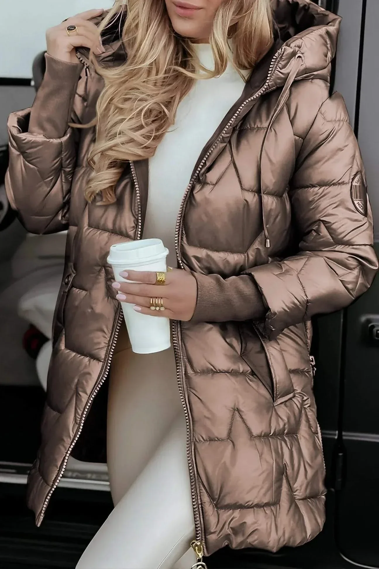 LUNA STATEMENT OVERCOAT - Image 8