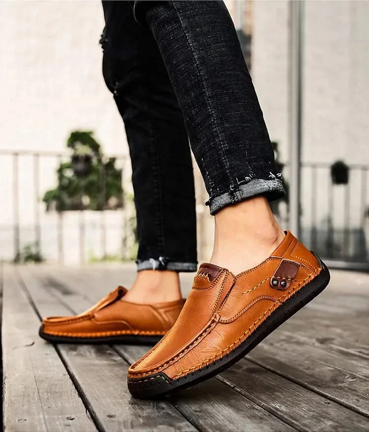 MILAN LEATHER LOAFER SLIP-ON - Image 3