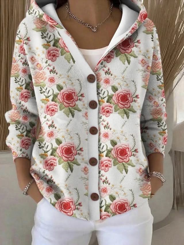 NOIRA TEXTURED ART CARDIGAN - Image 6