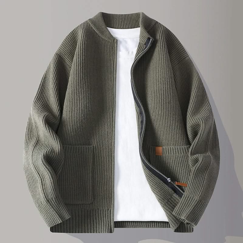 NOVA RIB KNIT JACKET - Image 6