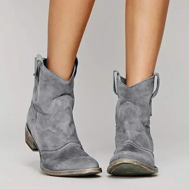 PALOMA VINTAGE WESTERN ANKLE BOOTS - Image 4