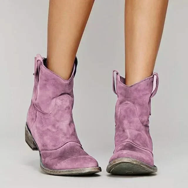 PALOMA VINTAGE WESTERN ANKLE BOOTS - Image 5