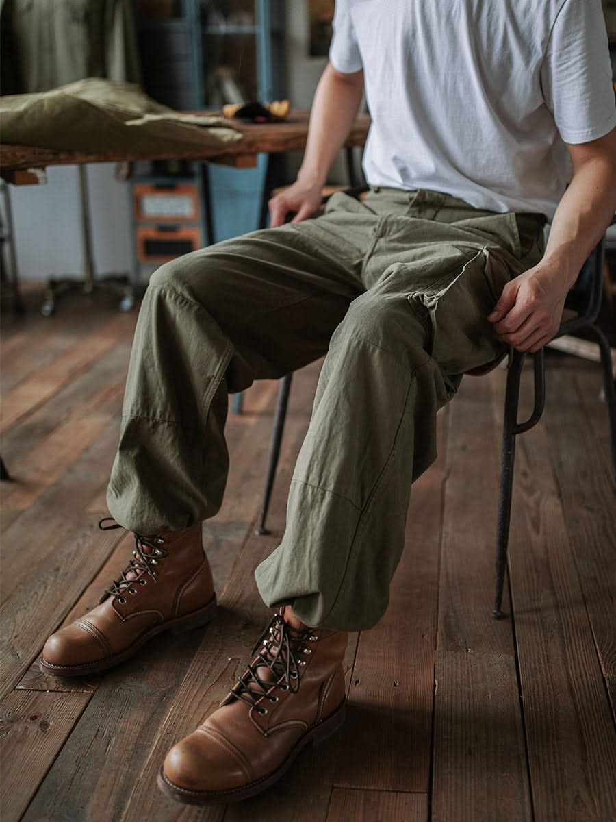 ARMY M-47 HBT TROUSERS - Image 6