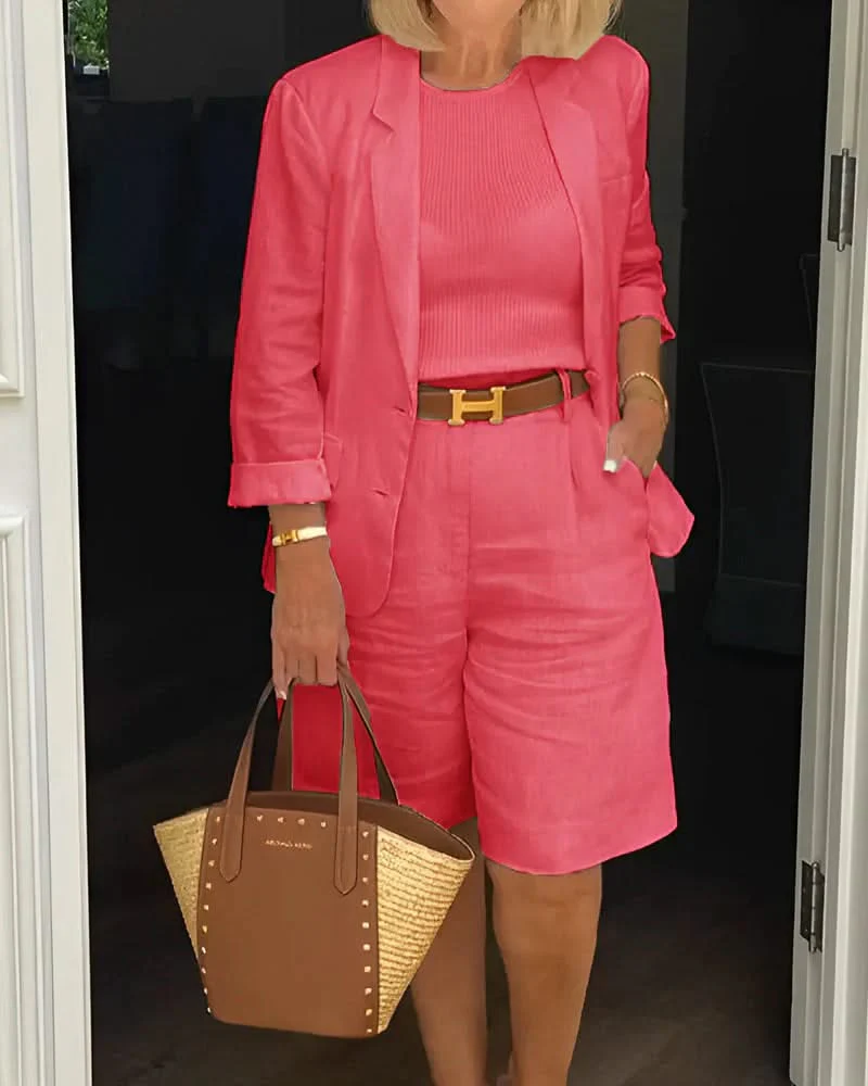 RILEY™ STYLISH TWO-PIECE SUIT SET - Image 4