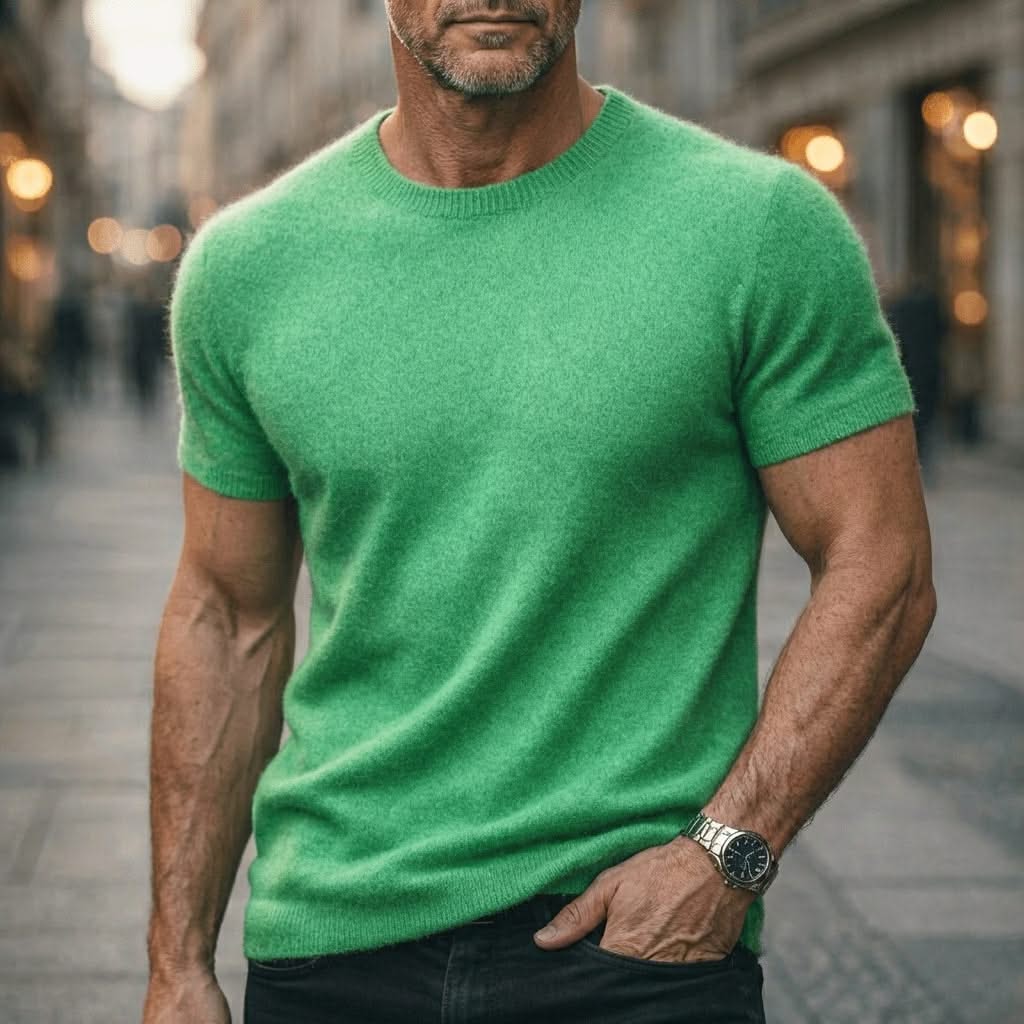 ROBERT CASHMERE TEE - Image 7