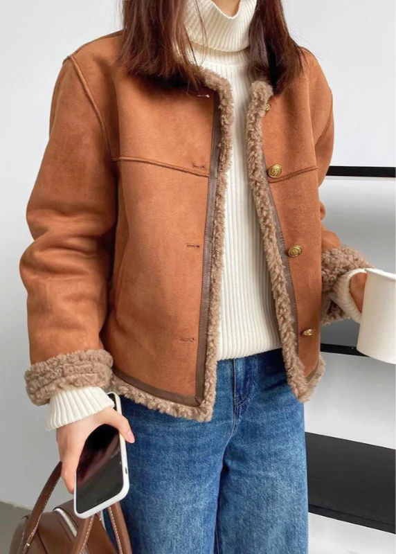 RUBY COSY SHEARLING-LINED JACKET - Image 5