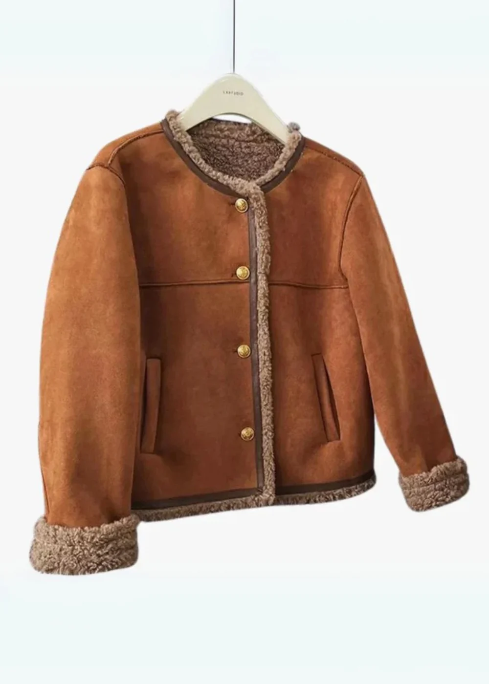 RUBY COSY SHEARLING-LINED JACKET - Image 8