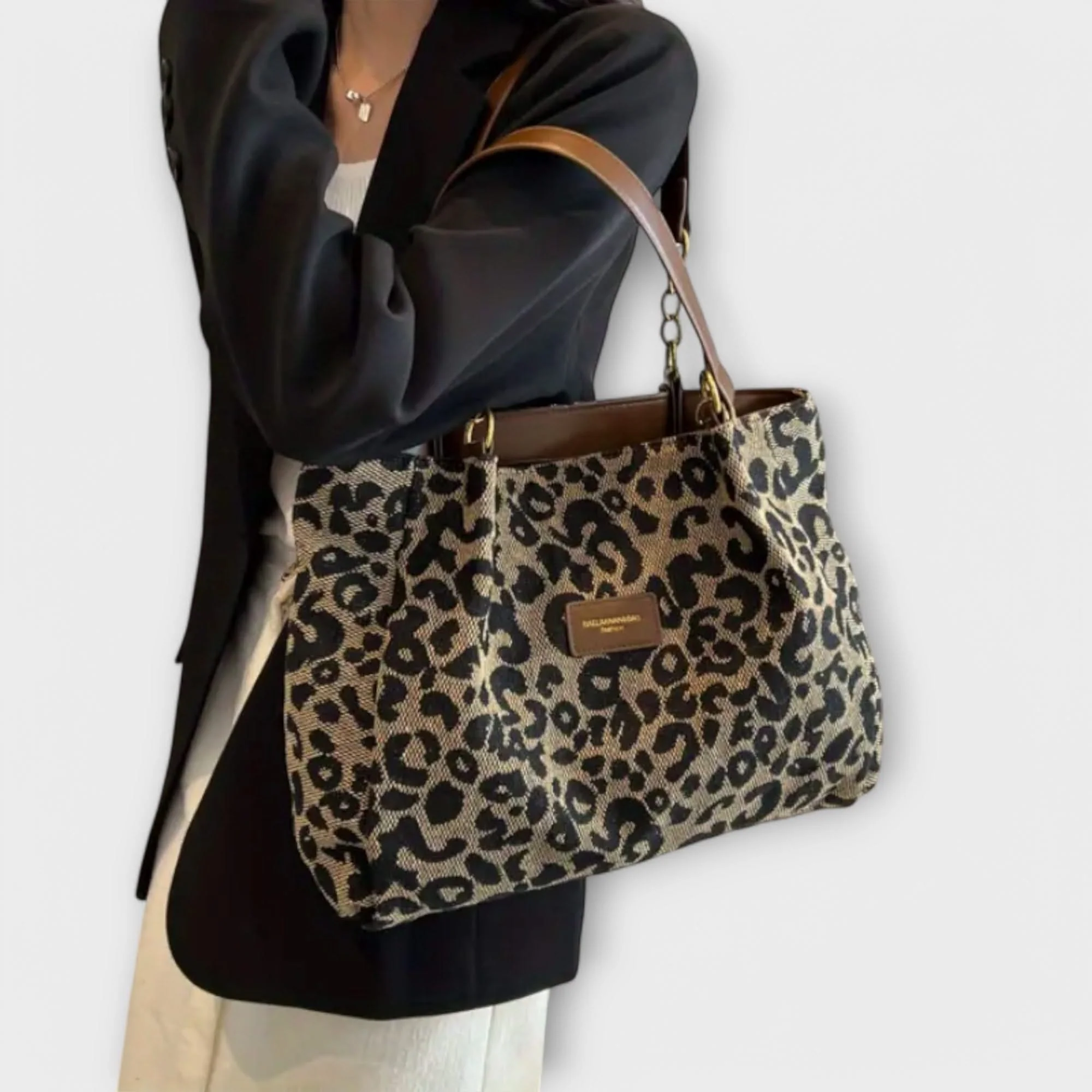 SAVANNA PRINT TOTE - Image 2