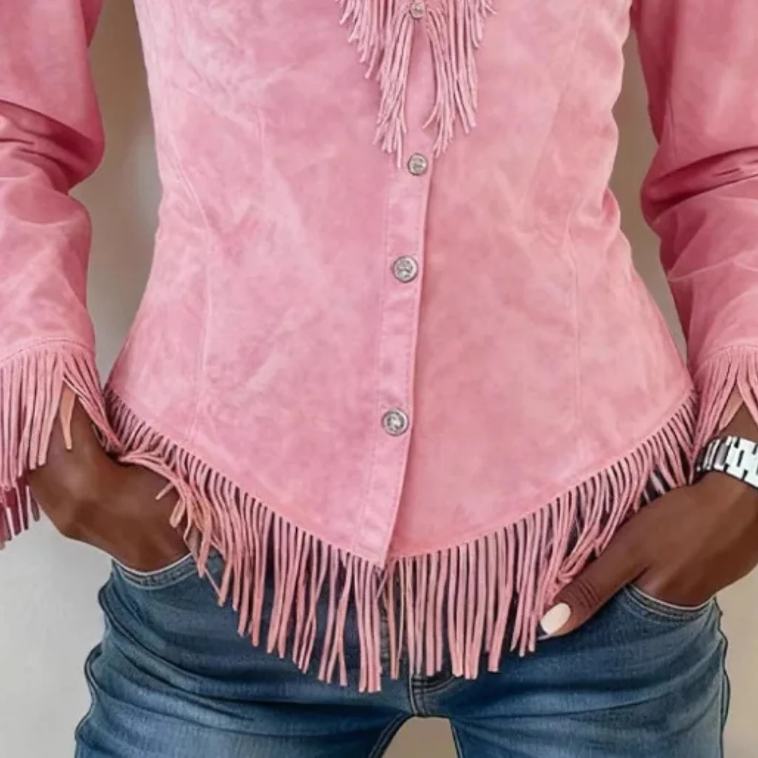 SAVANNAH FRINGE BLOUSE - Image 3