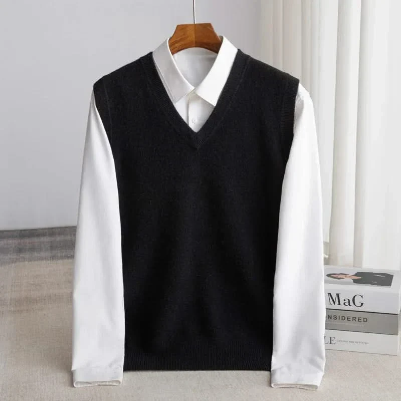 SELWYN MERINO SWEATER VEST - Image 6