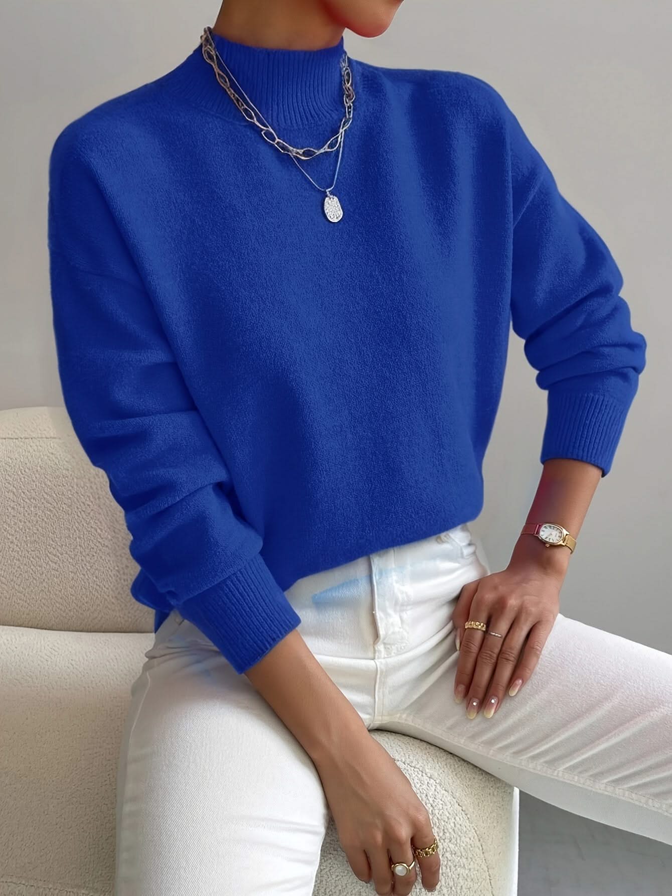 SERAPHINE ROLL NECK JUMPER - Image 9
