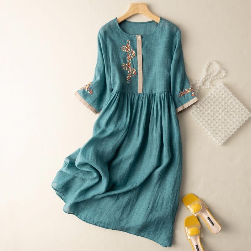 SOFIA LINEN DRESS - Image 2