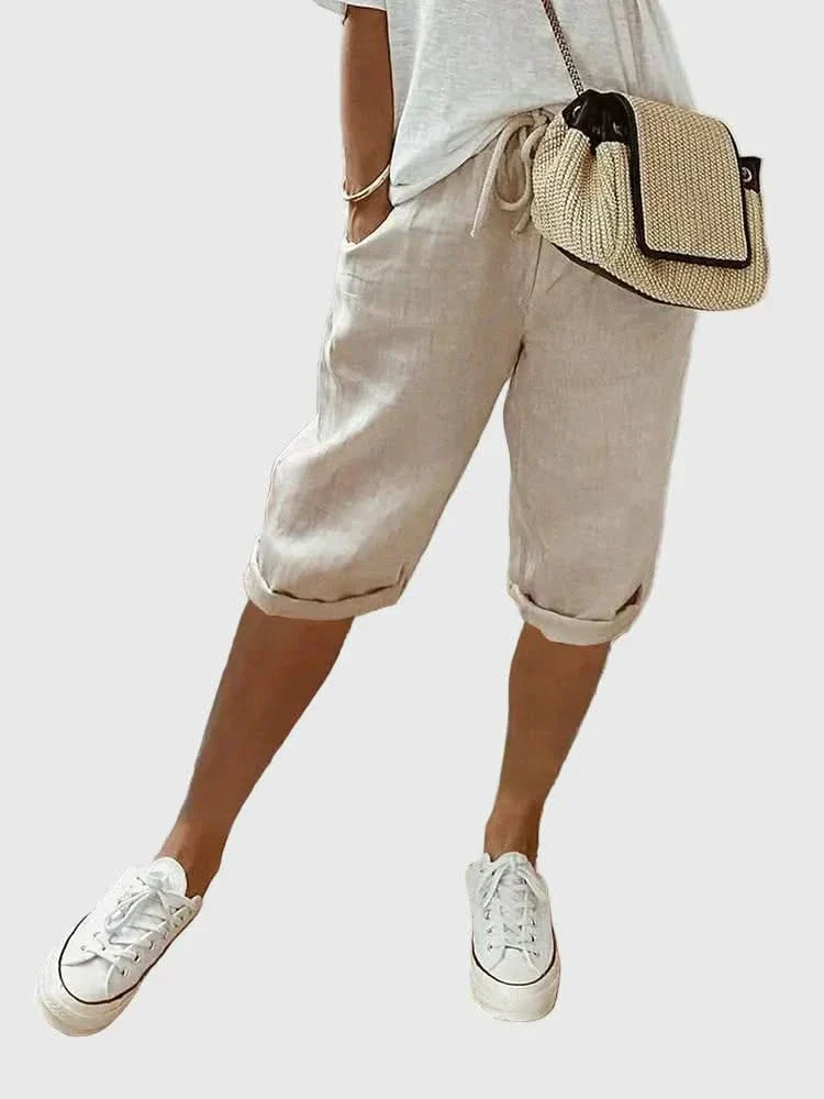 TESS EASY TAILORED SHORTS - Image 2