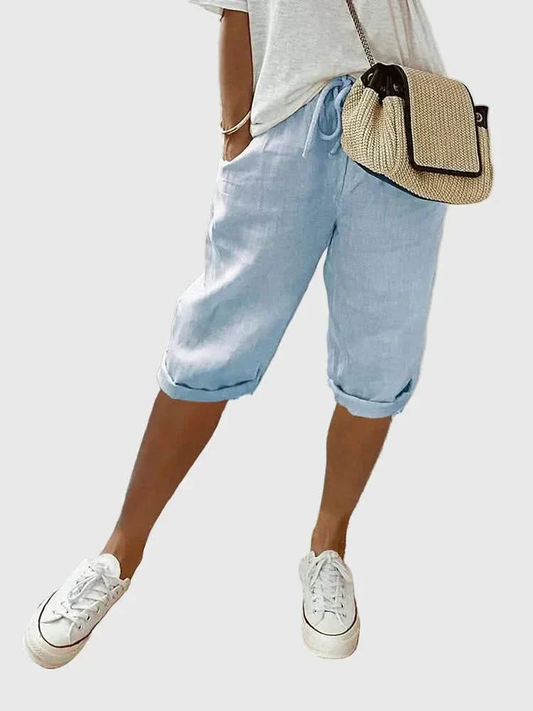 TESS EASY TAILORED SHORTS - Image 4