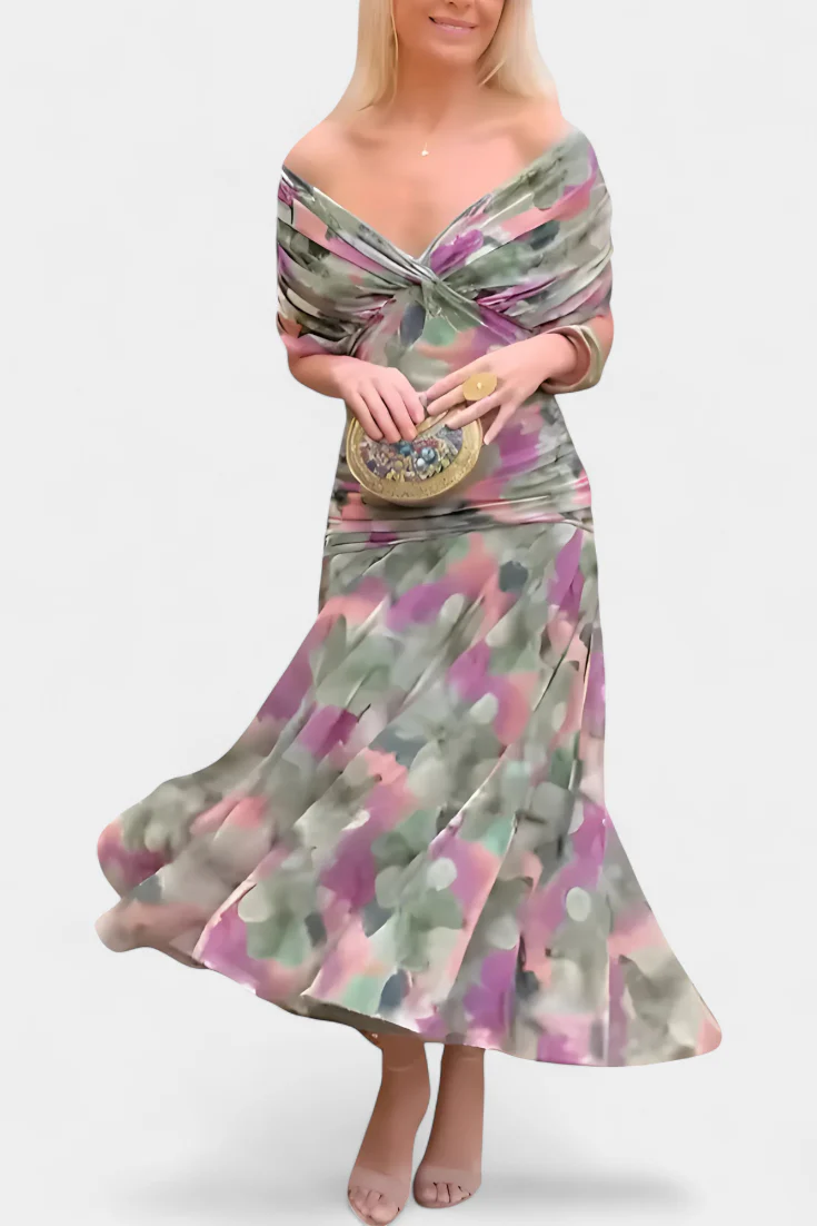 VALENTINA WILDFLOWER V-DRESS - Image 17
