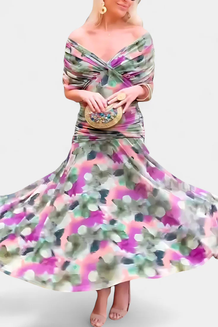 VALENTINA WILDFLOWER V-DRESS - Image 18
