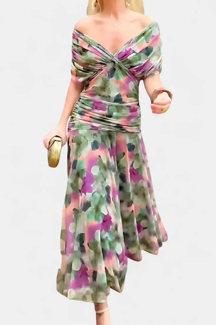 VALENTINA WILDFLOWER V-DRESS - Image 19