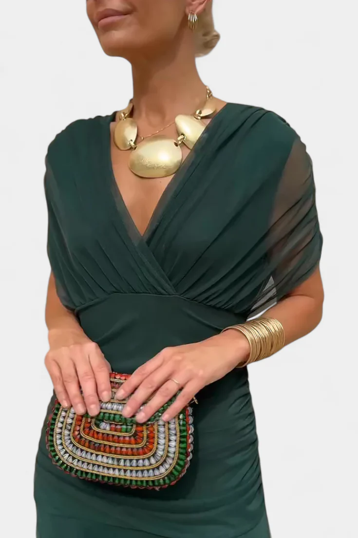 VALENTINA WILDFLOWER V-DRESS - Image 7