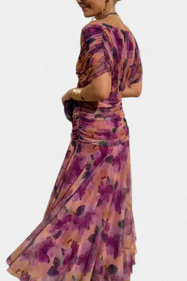 VALENTINA WILDFLOWER V-DRESS - Image 9